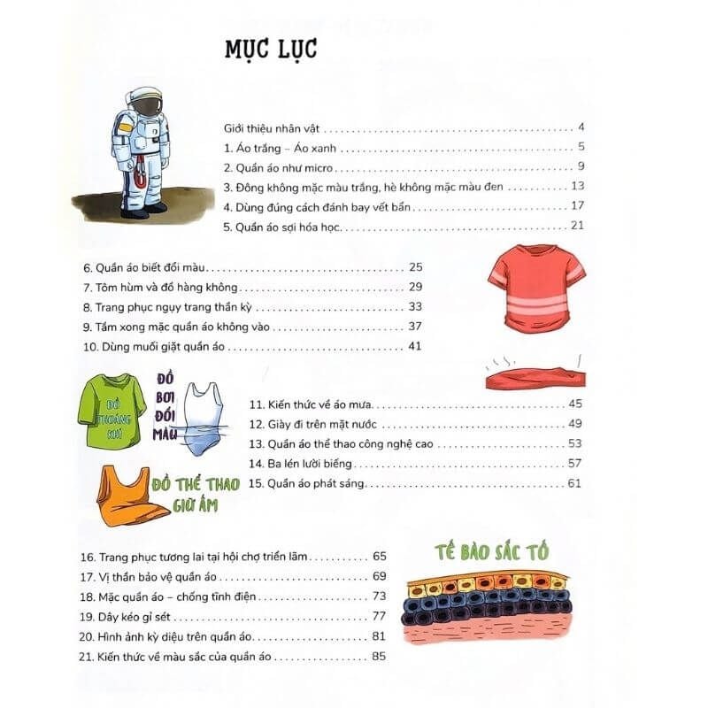 Khoa Học Quanh Ta: Những Điều Kỳ Thú Về Ăn Mặc - Vanlangbooks