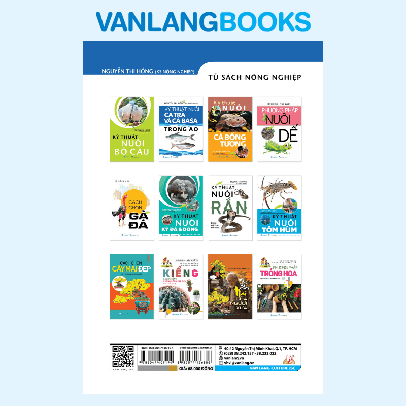 Kỹ Thuật Nuôi Cá Tra Và Cá Basa Trong Ao (Tái bản 2025) - Vanlangbooks