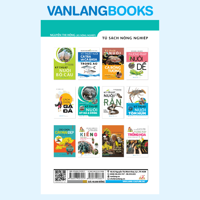 Kỹ Thuật Nuôi Kỳ Đà & Dông (Tái bản 2025) - Vanlangbooks