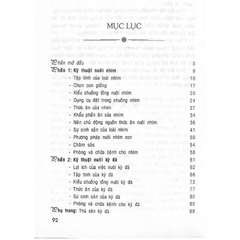 Kỹ Thuật Nuôi Nhím & Kỳ Đà - Vanlangbooks