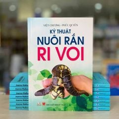 Kỹ Thuật Nuôi Rắn Ri Voi - Vanlangbooks