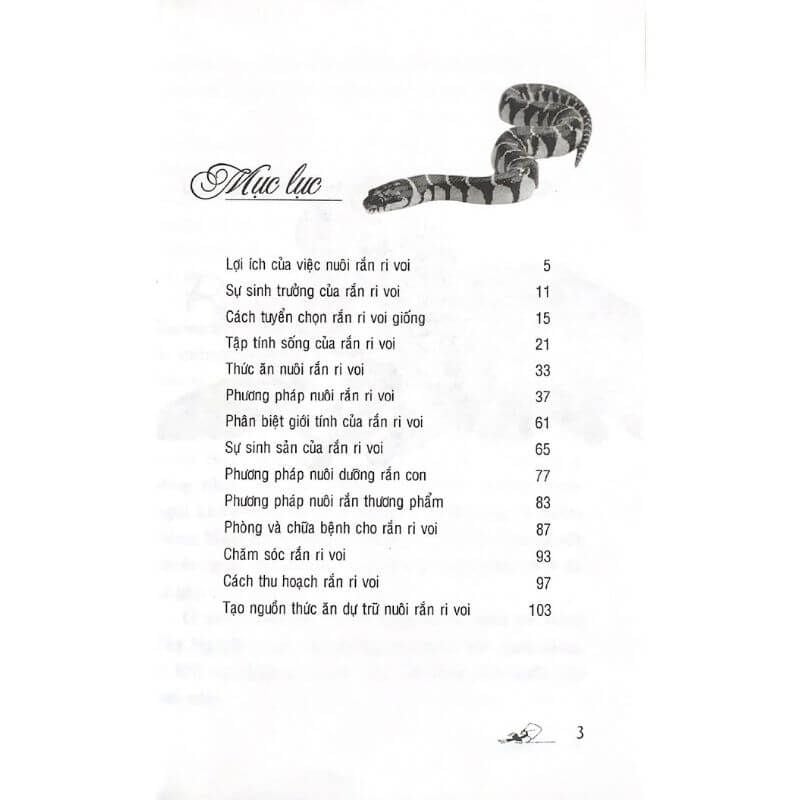 Kỹ Thuật Nuôi Rắn Ri Voi - Vanlangbooks
