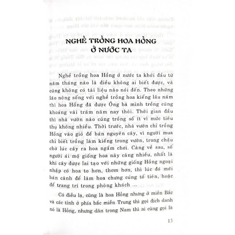 Kỹ Thuật Trồng - Chiết - Ghép - Giâm Cành Hoa Hồng - Vanlangbooks