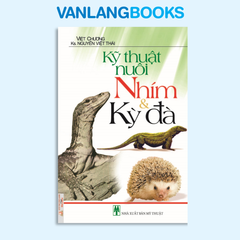 Kỹ thuật nuôi nhím & kỳ đà - Vanlangbooks