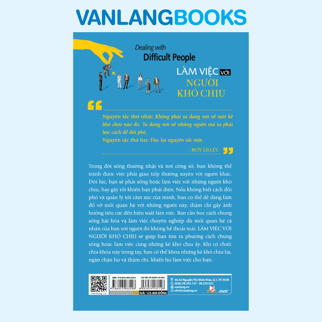 Làm Việc Với Người Khó Chịu - Vanlangbooks