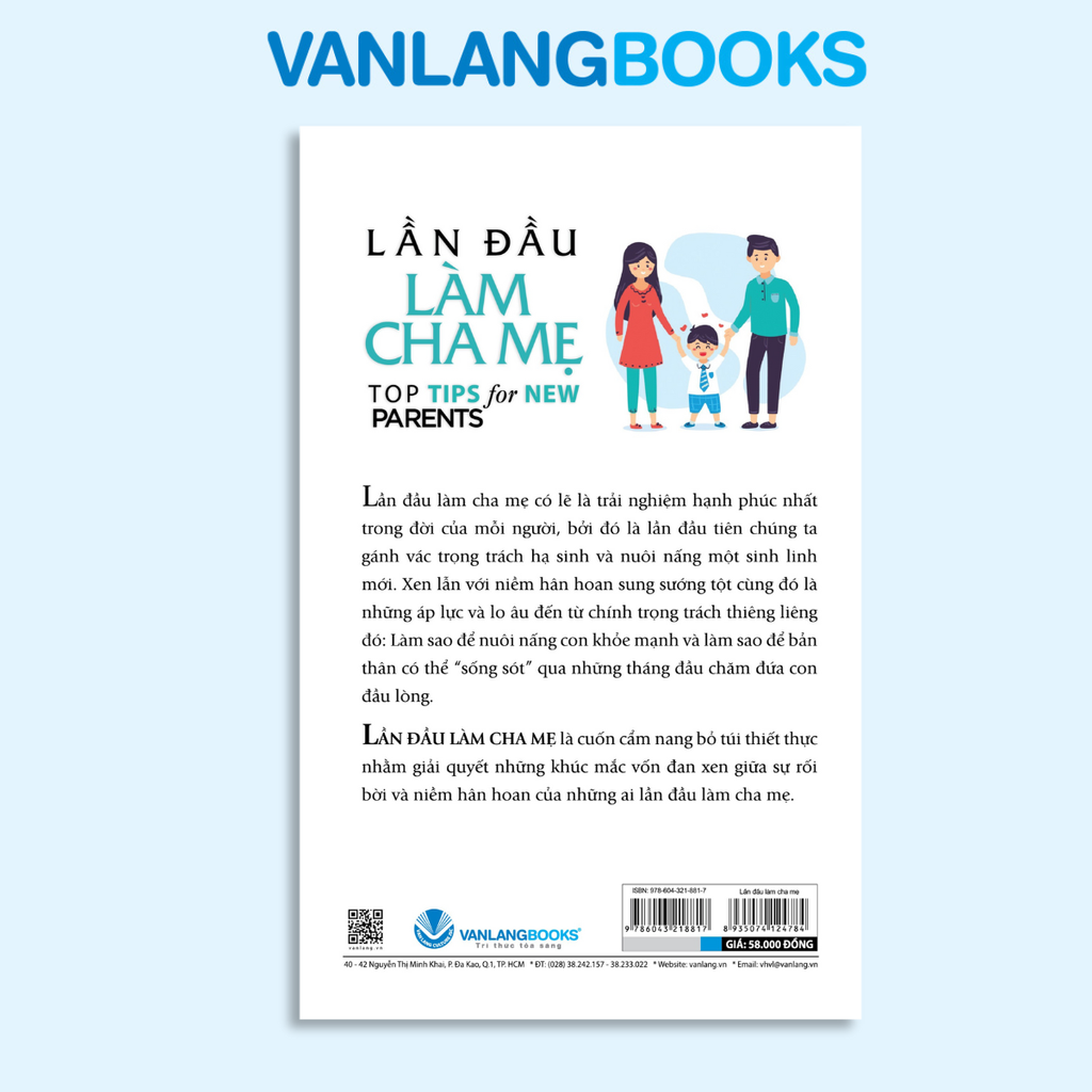 Lần Đầu Làm Cha Mẹ - Vanlangbooks
