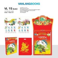 52T 15 - Lịch 52 Tuần Bonsai Phong Thủy (Lộc) 2027 (Có hộp)
