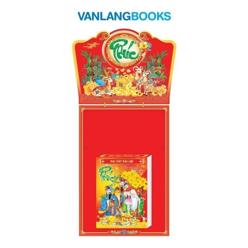 BLO 07b - Lịch Bloc đại ĐB 2027 Phúc (Cảnh đẹp bốn mùa - Phúc Lộc Thọ)