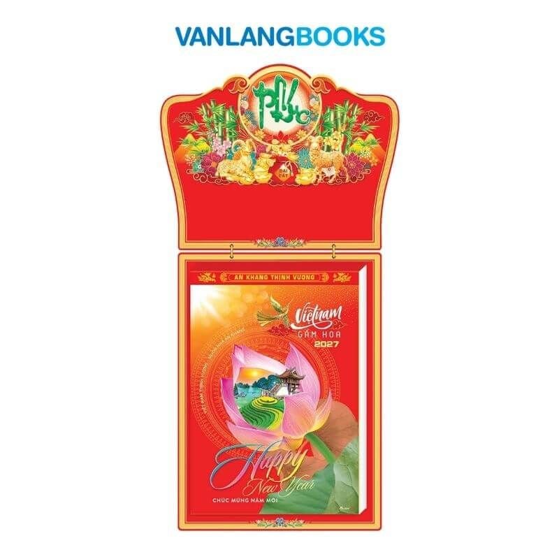 BLO 01a - Lịch Bloc siêu cực đại ĐB 2027 (35*50) Chữ Phúc