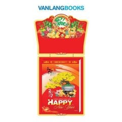 BLO 05a - Lịch Bloc siêu đại 2027 (20*30) Bonsai phong thủy (Phúc)