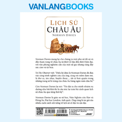 Lịch Sử Châu Âu ( Tái Bản 2023) - Vanlangbooks