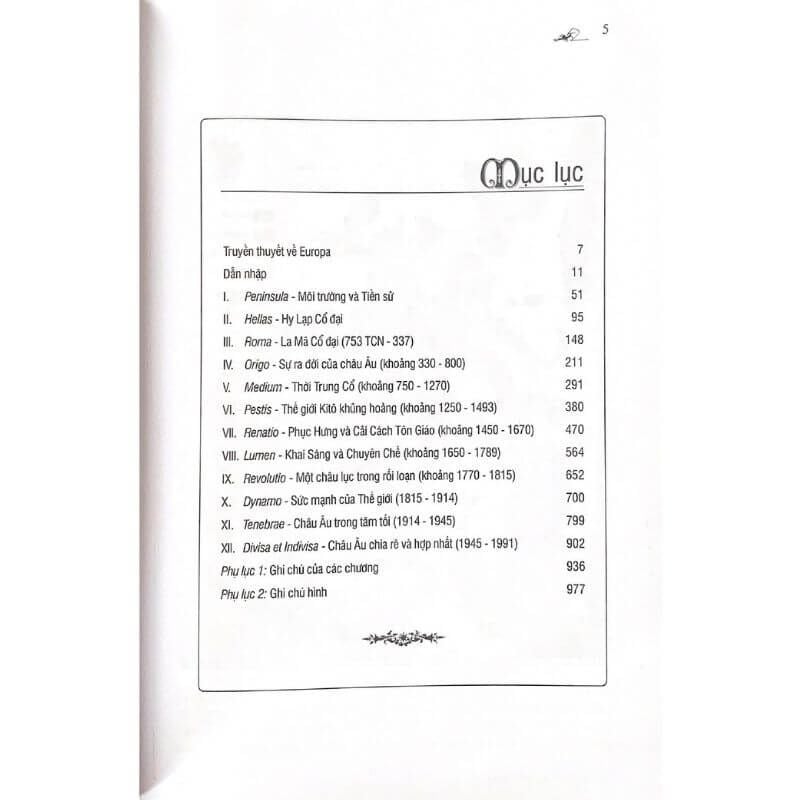 Lịch sử Châu Âu (Tái Bản 2024) - Vanlangbooks