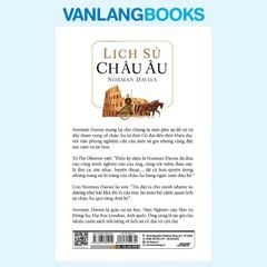 Lịch Sử Châu Âu ( Tái Bản 2023) - Vanlangbooks