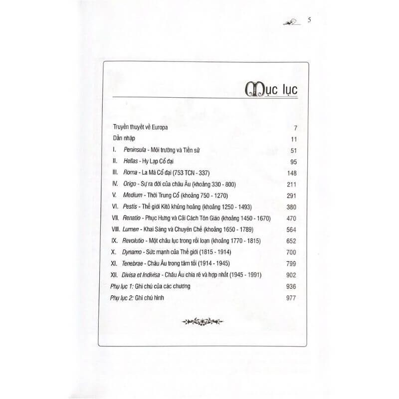 Lịch Sử Châu Âu ( Tái Bản 2023) - Vanlangbooks