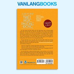 Lịch Sử Triết Học Phương Đông (Tái Bản 2020) - Vanlangbooks