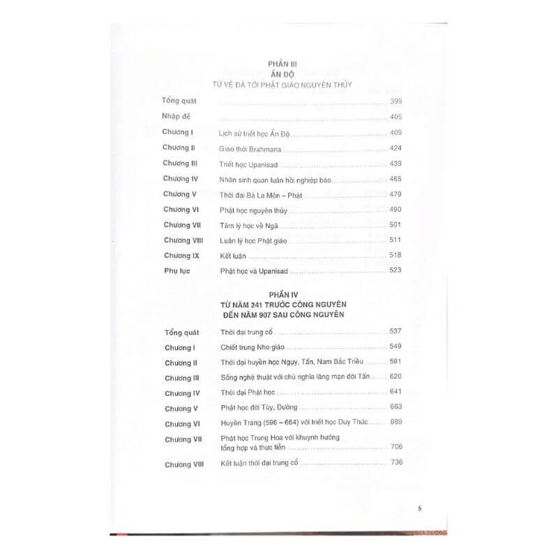 Lịch Sử Triết Học Phương Đông (Tái Bản 2020) - Vanlangbooks