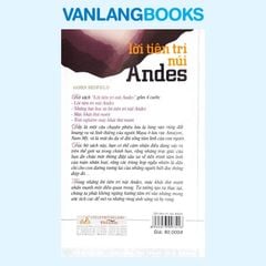 Lời Tiên Tri Núi Andes - Vanlangbooks