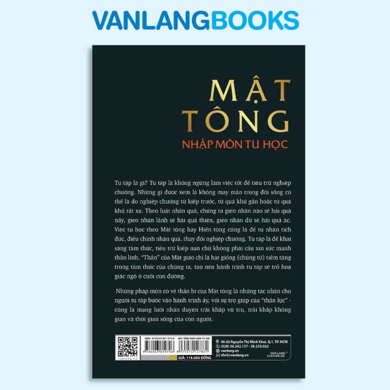 Mật Tông Nhập Môn Tu Học ( Tái bản 2022) - Vanlangbooks