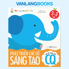 Miếng Dán Thần Kì -PT Chỉ Số Sáng Tạo CQ (2 -3 Tuổi)