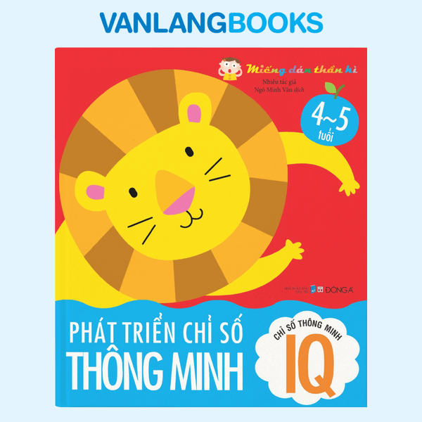 Miếng Dán Thần Kì - PT Chỉ Số Thông Minh IQ (4 - 5 Tuổi)