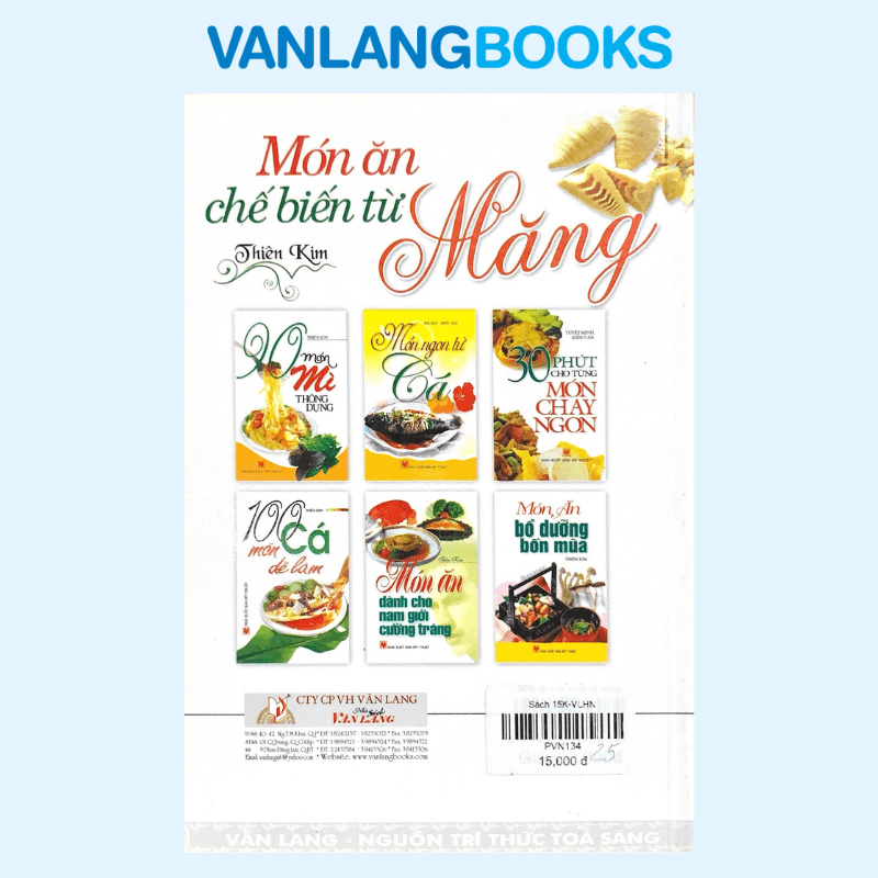 Món Ăn Chế Biến Từ Măng - Vanlangbooks
