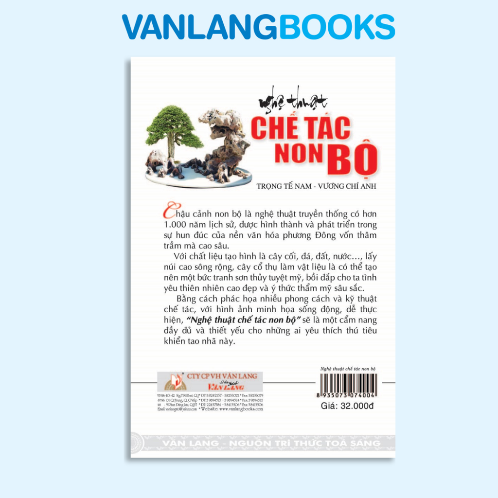 Nghệ Thuật Chế Tác Non Bộ - Vanlangbooks