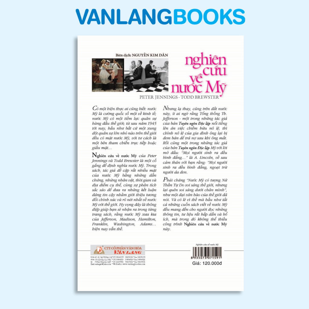 Nghiên Cứu Về Nước Mỹ - Vanlangbooks