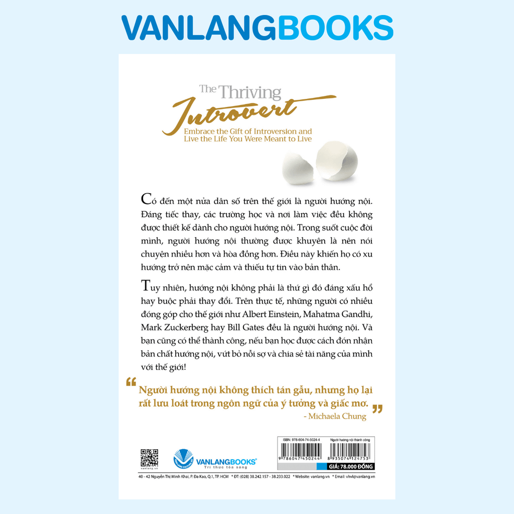 Người Hướng Nội Thành Công - Vanlangbooks
