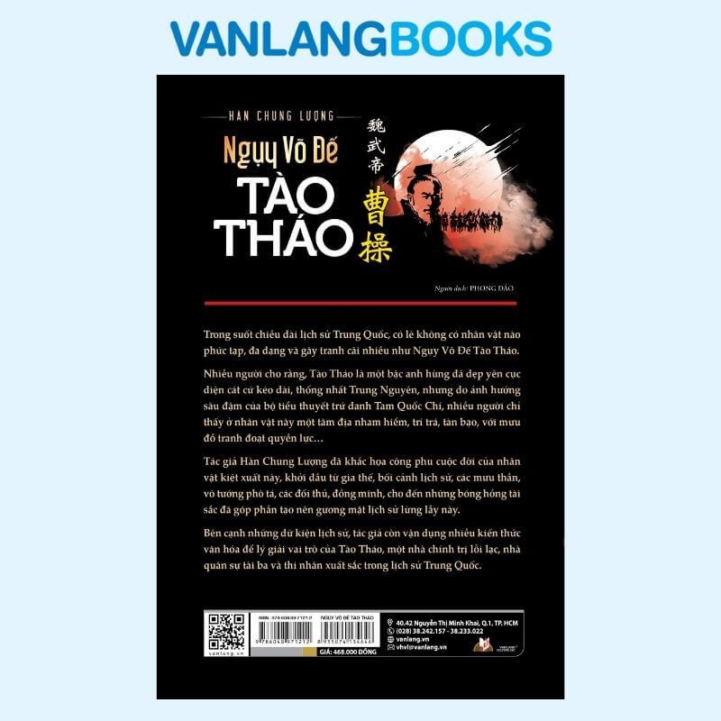 Ngụy Võ Đế Tào Tháo (Tái Bản 2024) - Vanlangbooks