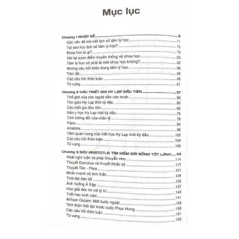Nhập Môn Lịch Sử Tâm Lý Học - Vanlangbooks