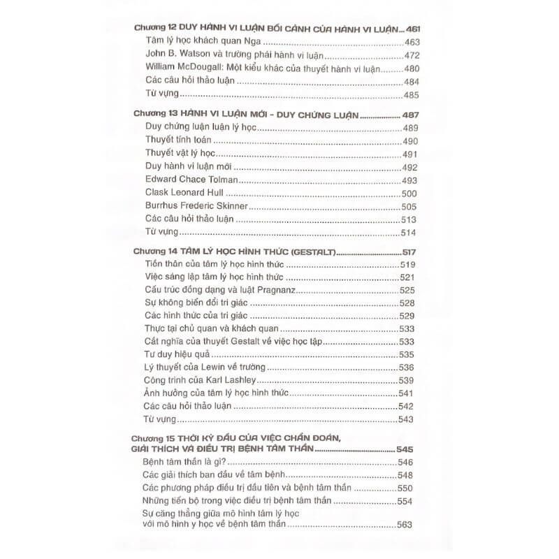 Nhập Môn Lịch Sử Tâm Lý Học - Vanlangbooks