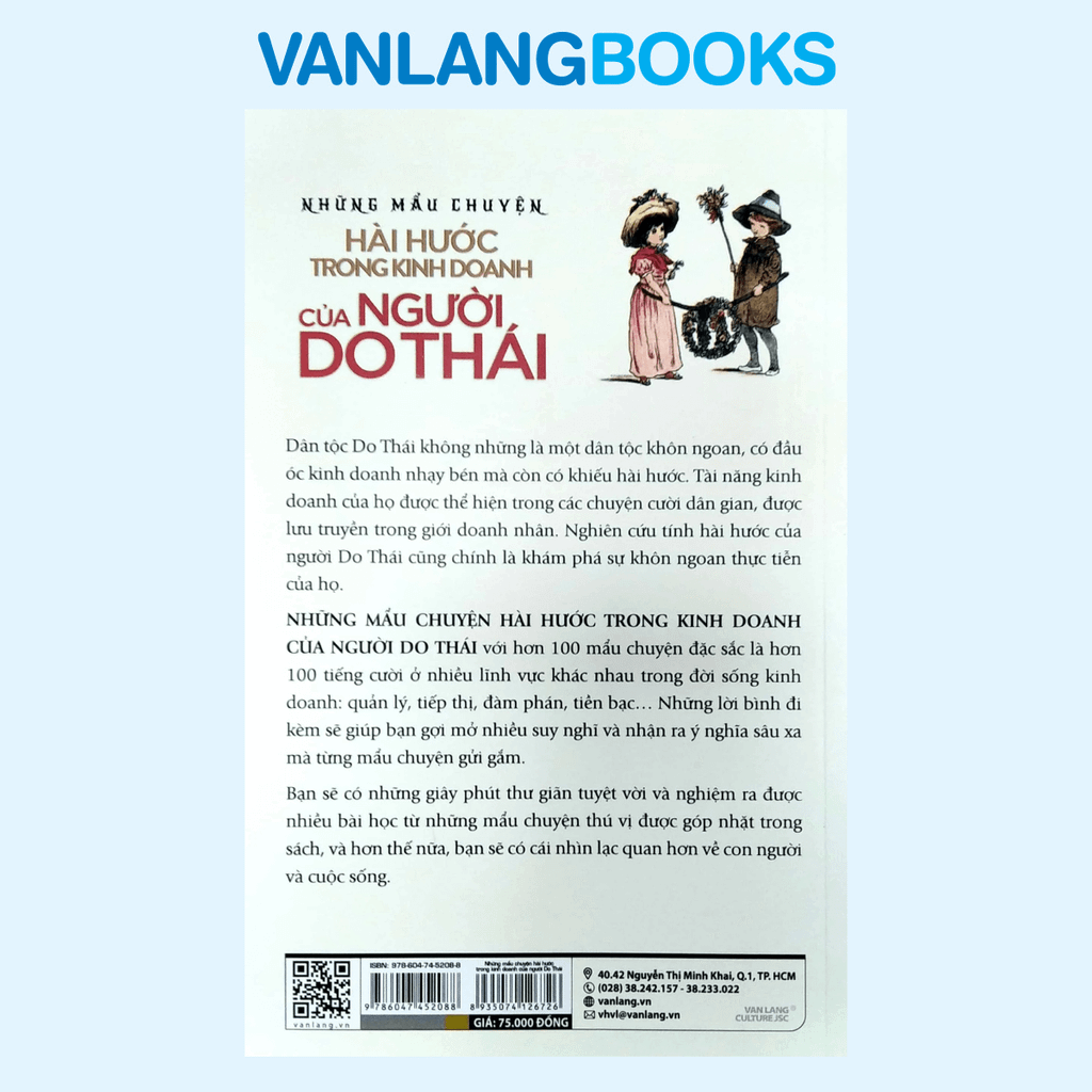 Những mẩu chuyện hài hước trong kinh doanh của người Do Thái - Vanlangbooks