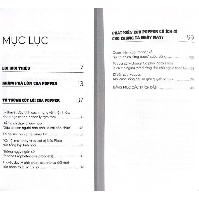 Những Nhà Tư Tưởng Lớn - Popper Trong 60 Phút - Vanlangbooks