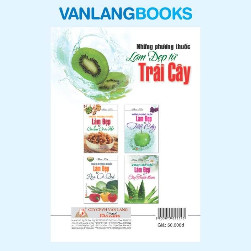 Những Phương Thuốc Làm Đẹp Từ Trái Cây - Vanlangbooks