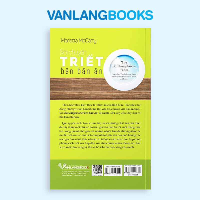 Nói Chuyện Triết Trên Bàn Ăn - Vanlangbooks