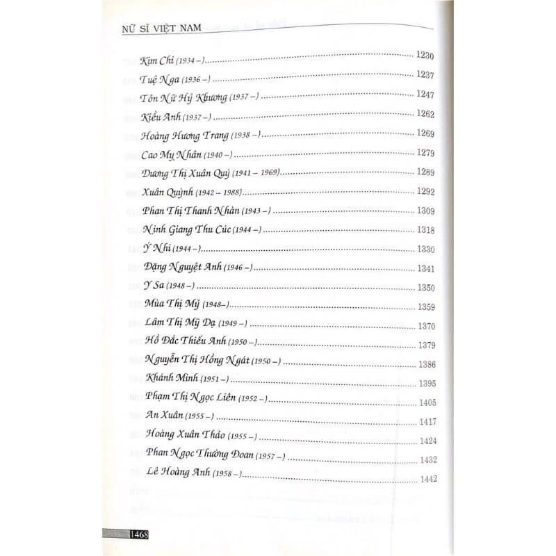 Nữ Sĩ Việt Nam  - Vanlangbooks