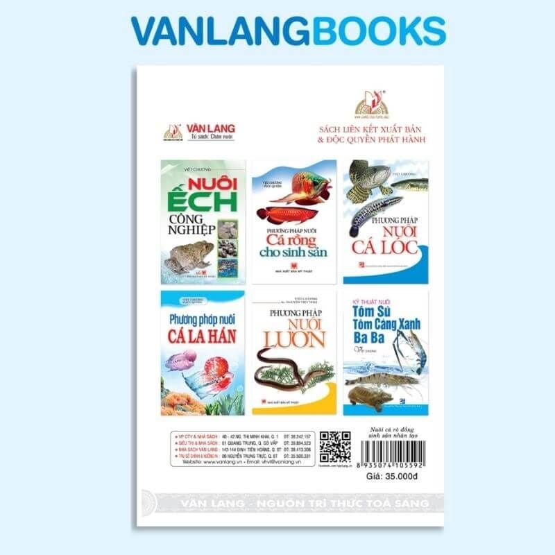 Nuôi Cá Rô Đồng Sinh Sản Nhân Tạo - Vanlangbooks