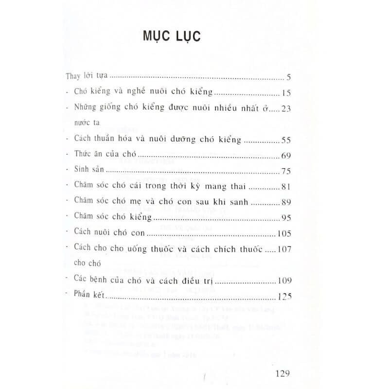 Nuôi Chó Kiểng - Nuôi Dạy Gia Súc Gia Cầm - Vanlangbooks