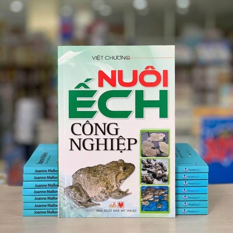 Nuôi Ếch Công Nghiệp - Vanlangbooks