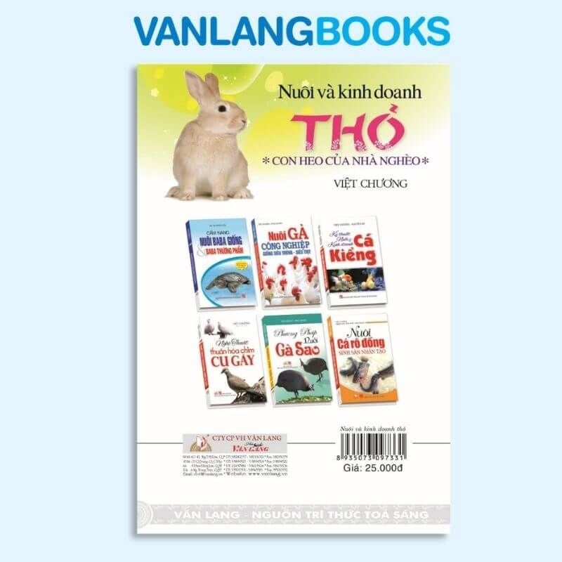 Nuôi và Kinh Doanh Thỏ - Vanlangbooks