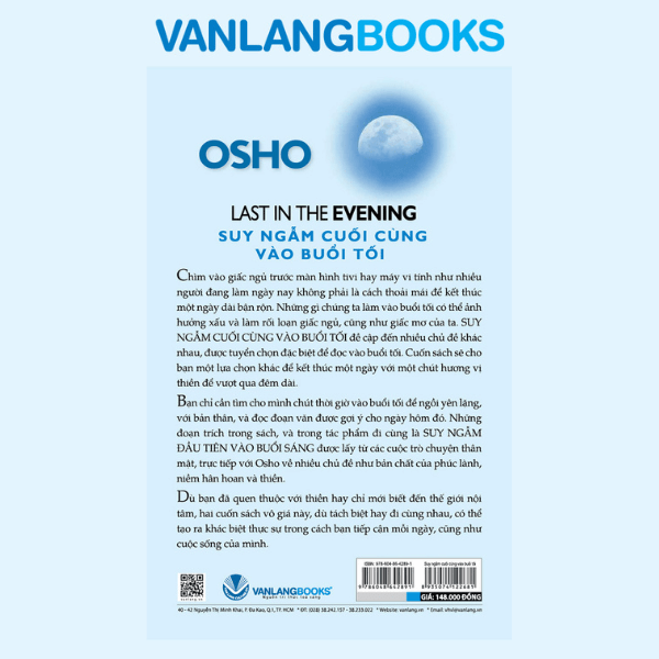 Osho - Suy Ngẫm Cuối Cùng Vào Buổi Tối - Vanlangbooks