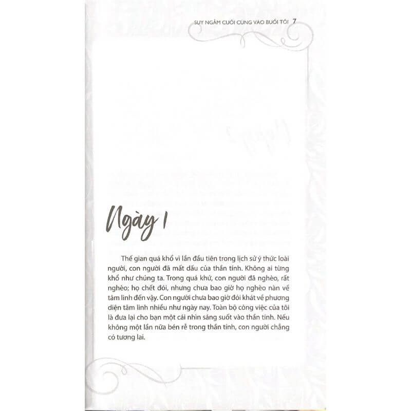OSHO Suy Ngẫm Cuối Cùng Vào Buổi Tối (Tái Bản 2022) - Vanlangbooks