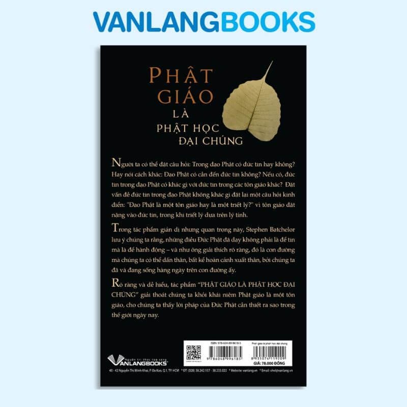 Phật Giáo Là Phật Học Đại Chúng - Vanlangbooks