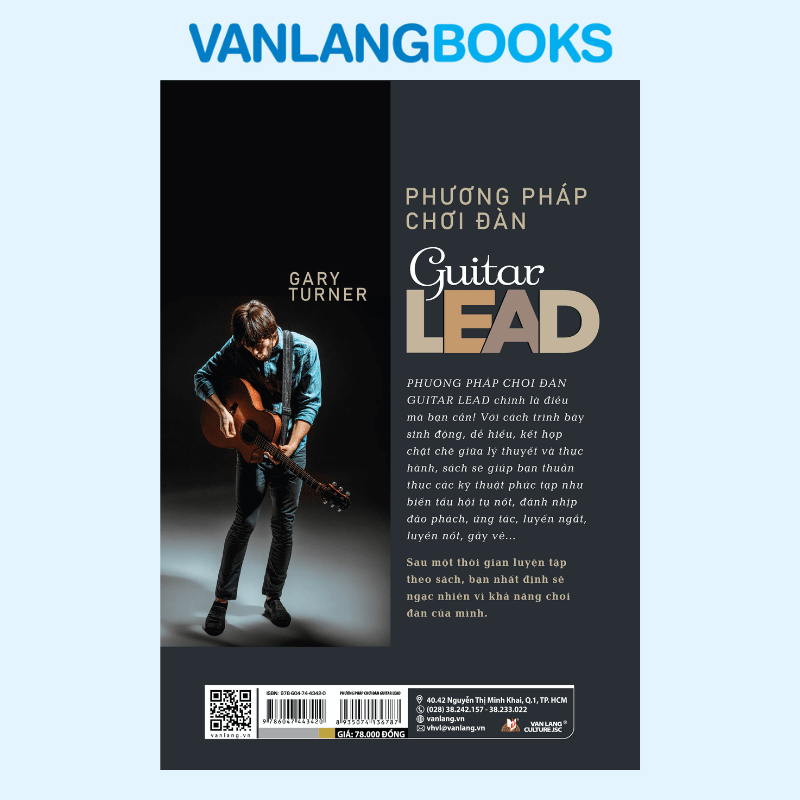 Phương Pháp Chơi Đàn Guitar Lead (Tái Bản 2025) - Vanlangbooks