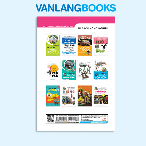 Phương Pháp Trồng Hoa (Tái bản 2025)  - Vanlangbooks