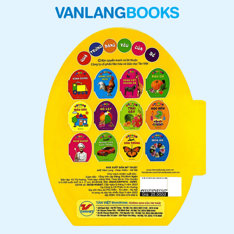 Quả Trứng Đáng Yêu Của Bé - Côn Trùng