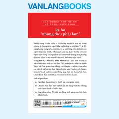 Con Đường Trở Thành Nữ Thần Chiến Binh - Rũ Bỏ Những Điều Phải Làm - Vanlangbooks