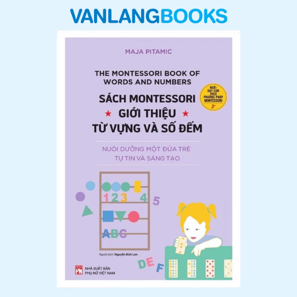 Sách Montessori -  Giới Thiệu Từ Vựng Và Số Đếm