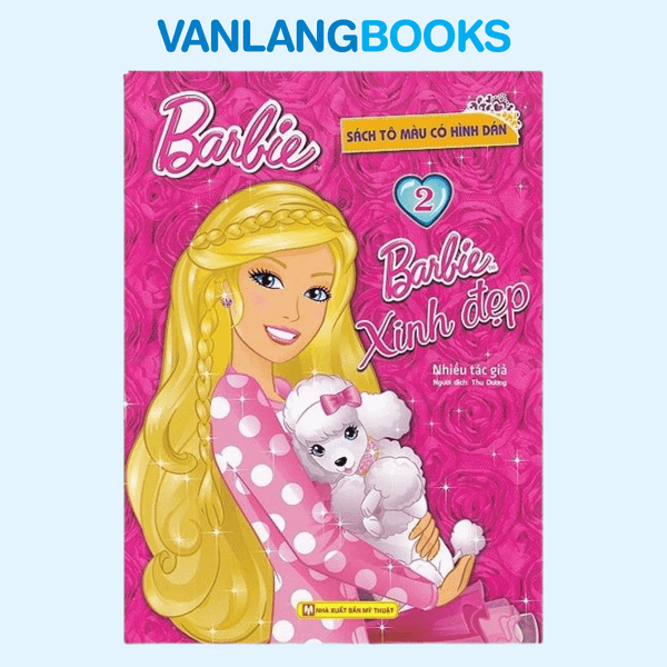 Sách Tô Màu Có Hình Dán -Barbie Xinh Đẹp 2