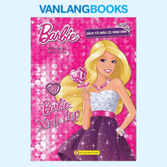 Sách Tô Màu Có Hình Dán -Barbie Xinh Đẹp 4